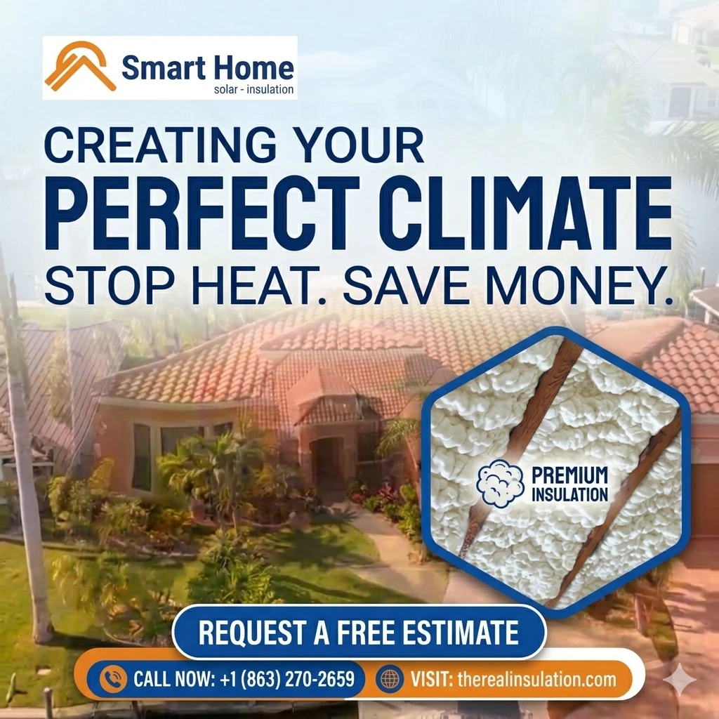 Smart Home Insulation Blown In and Spray Foam