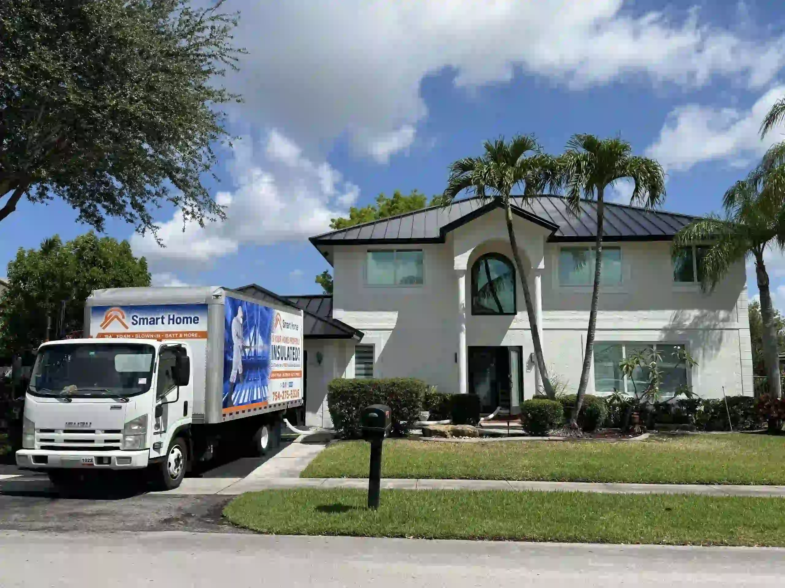 Smart Home Insulation Truck